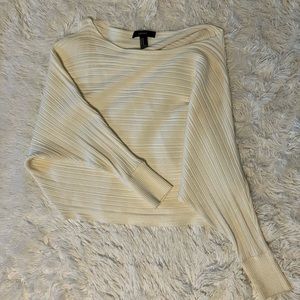 Off-the-shoulder sweater